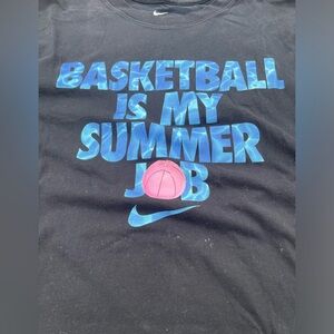 Nike Basketball is My Summer Job T Shirt in Size XXL